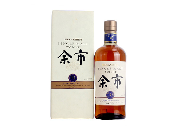 珠海一甲威士忌回收余市威士忌NIKKA YOICHI10年/15年45度700ml洋酒2000S日本威士忌