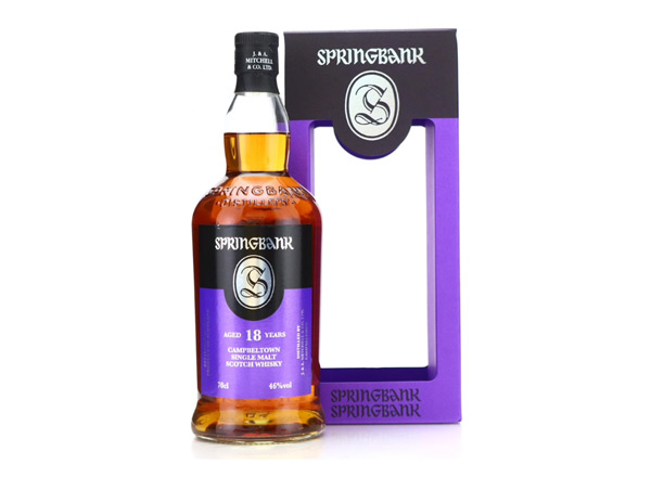 珠海Springbank云顶18年威士忌回收云顶威士忌洋酒700ml