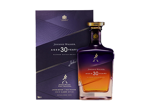 珠海Johnnie Walker尊尼获加30年回收尊尼获加威士忌紫金臻选750ml礼盒装洋酒收购约翰走路中国限量版