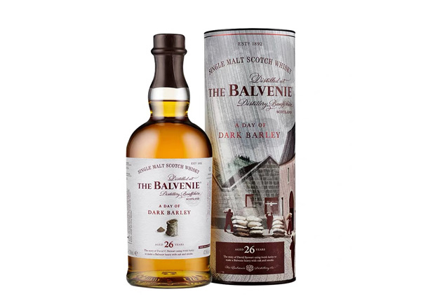 珠海苏格兰百富26年回收百富威士忌故事系列The Balvenie Aged 26 Years A Day of Dark Barley Single洋酒