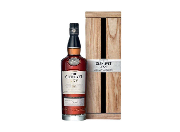 珠海格兰威特威士忌回收格兰威特25年陈酿威士忌The Glenlivet XXV洋酒上门收购