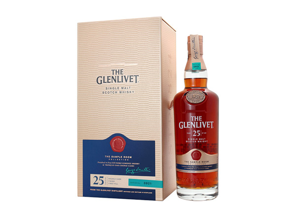 珠海The Glenlivet回收格兰威特25年苏格兰单一麦芽威士忌陈酿风味创造系列