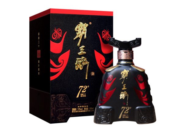 珠海回收石花霸王醉酒72° 白酒礼盒
