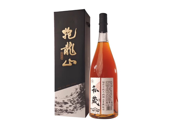 珠海抱龙山黄酒回收抱龙山私藏30年陈酿1.38L礼盒装绍兴花雕酒行情价格