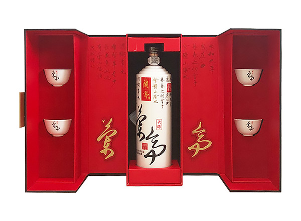珠海会稽山黄酒回收大师兰亭三十年陈酿1L商务版礼盒装