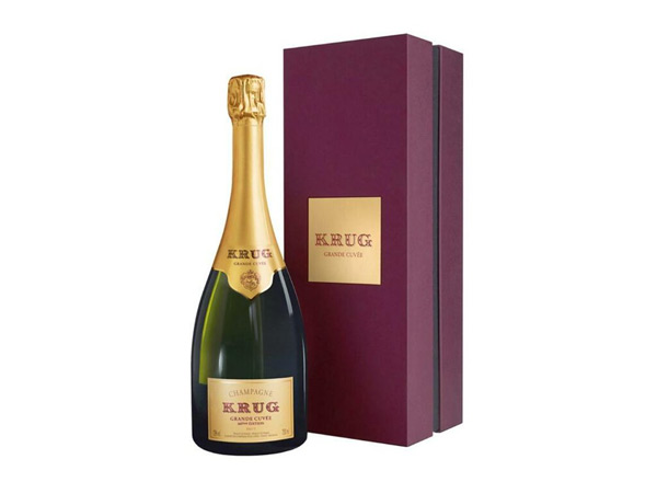 珠海库克香槟回收krug 库克171版礼盒香槟酒起泡葡萄酒