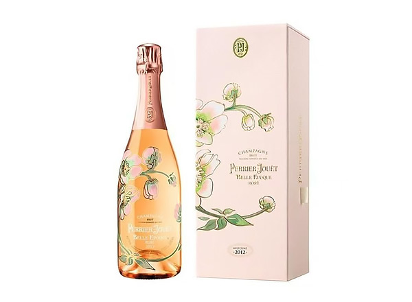 珠海回收巴黎之花美丽时光桃红年份香槟礼盒装Perrier-Jouët Belle Epoque Rosé行情价格