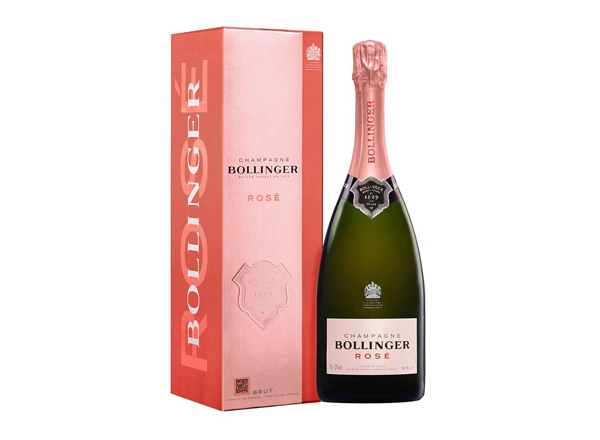 珠海回收堡林爵桃红香槟礼盒Bollinger Rosé