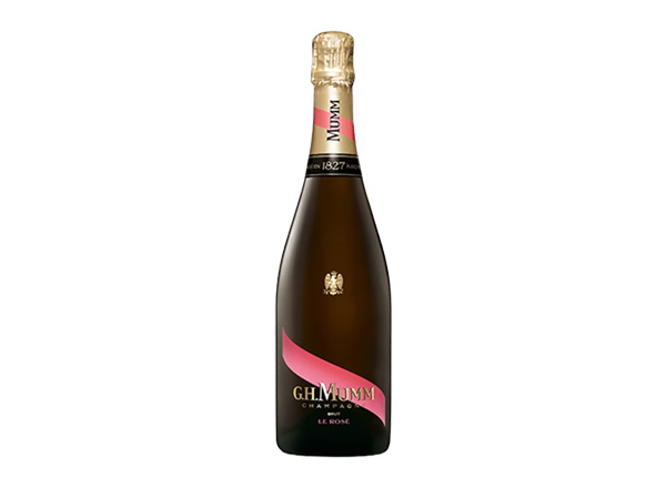 珠海回收玛姆红带风尚版桃红香槟起泡酒 G.H. Mumm Le Rosé Brut