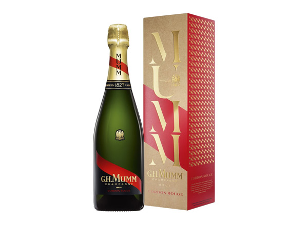 珠海玛姆香槟回收风尚版玛姆红带香槟起泡酒G.H. Mumm Cordon Rouge Brut